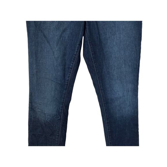 J Crew Womens Jeans Size 26 Medium Wash 9” High Rise Skinny Stretch Denim - Picture 3 of 13